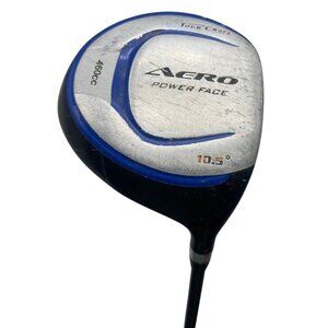 AERO wood 10.5* golf club right hand 460cc Power Face Tour Craft graphite READ